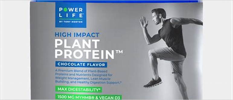 High impact plant protein